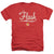 JLA - Old School Flash Adult Regular Fit Heather Short Sleeve