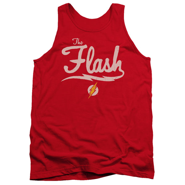 JLA - Old School Flash Adult Tank Top