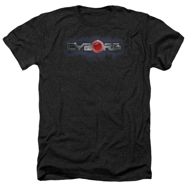 JLA - Cyborg Title Adult Regular Fit Heather Short Sleeve