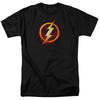 JLA - Flash Title Adult Regular Fit Short Sleeve