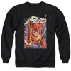 JLA - Flash One Adult Crewneck Sweatshirt