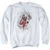 JLA - Harley Sketch Adult Crewneck Sweatshirt