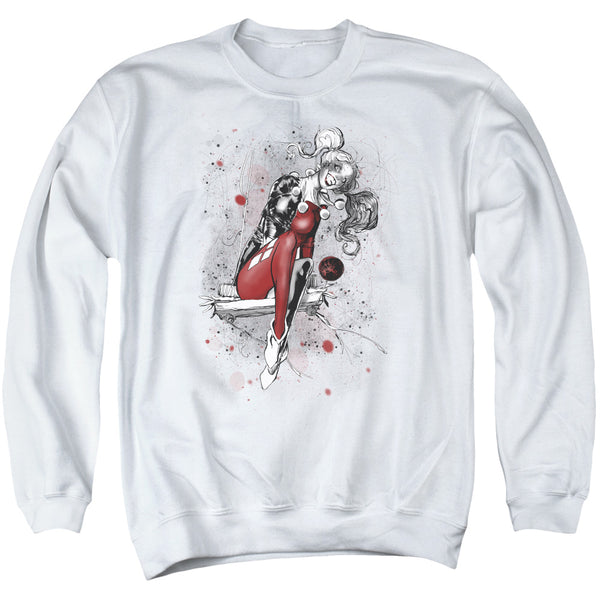 JLA - Harley Sketch Adult Crewneck Sweatshirt