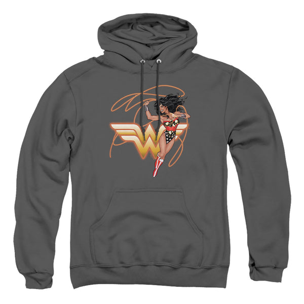 Jla - Glowing Lasso Adult Pullover Hoodie