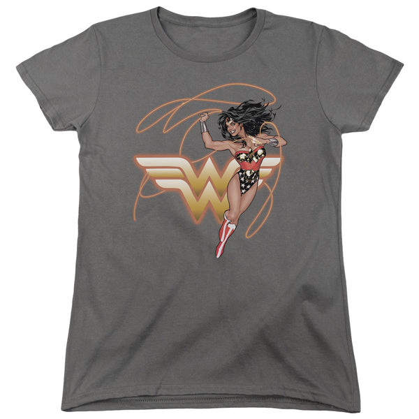 Jla - Glowing Lasso Women's Short Sleeve