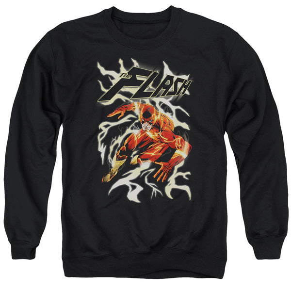 JLA - Electric Run Adult Crewneck Sweatshirt