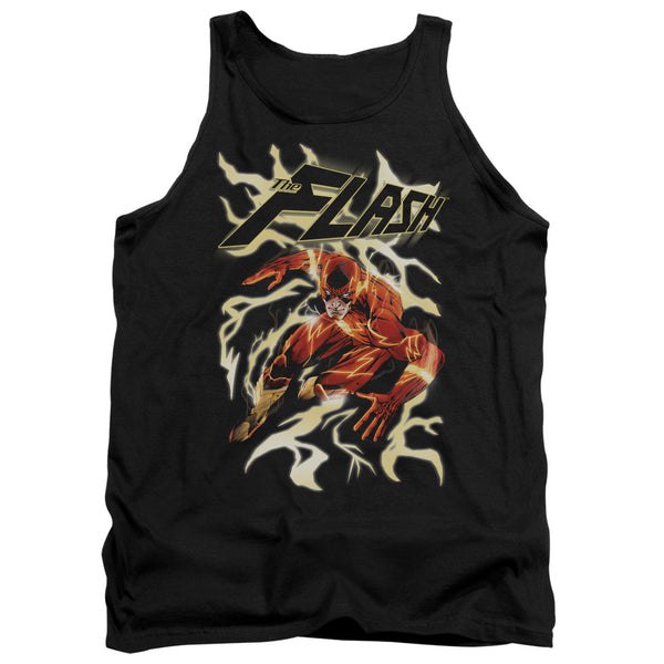 JLA - Electric Run Adult Tank Top