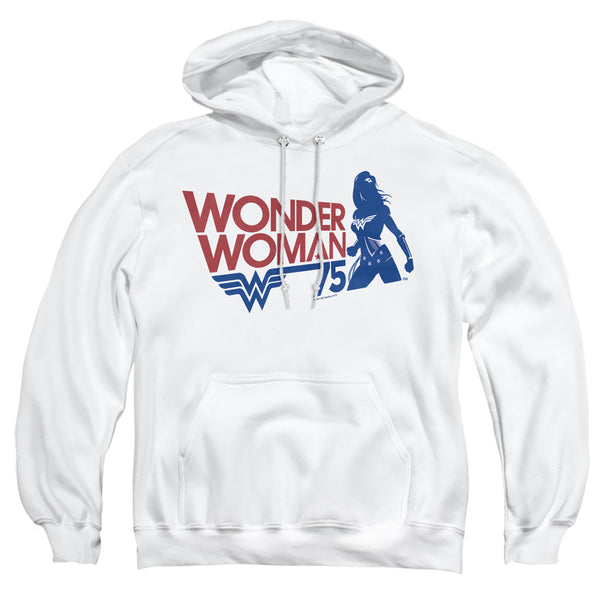 Wonder Woman - Ww75 Silhouette Adult Pullover Hoodie