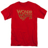 Wonder Woman - Wonder Woman 75Th Anniversary Gold Logo Adult Regular Fit Short Sleeve
