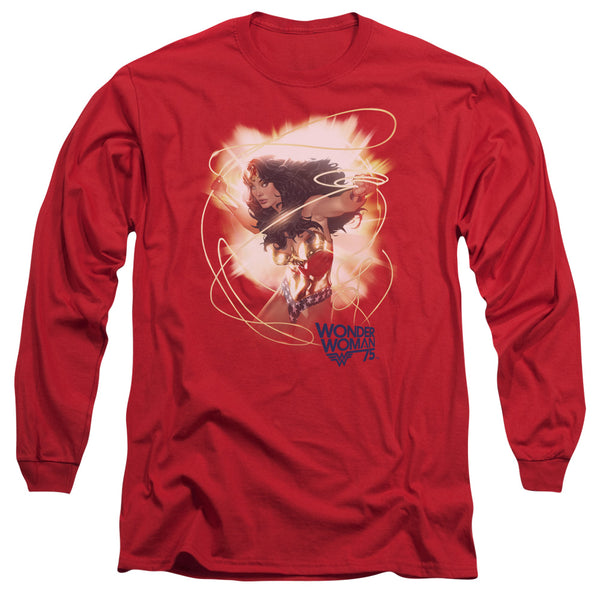Wonder Woman - 75Th Burst Adult Long Sleeve