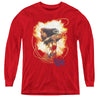 Wonder Woman - 75Th Burst L - S Youth