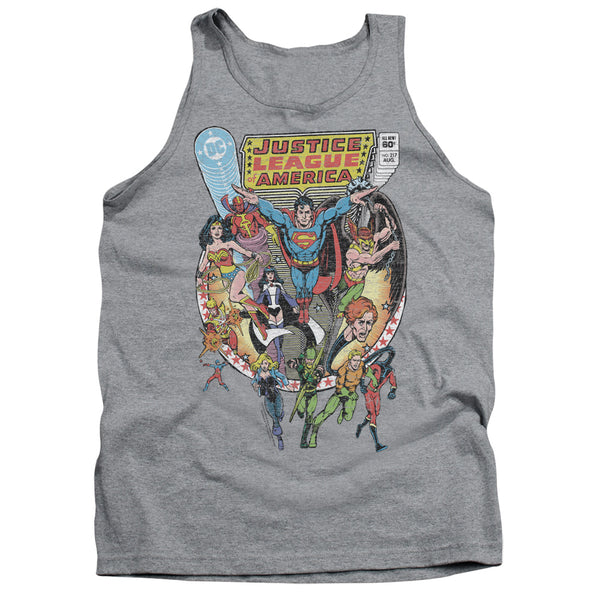 JLA - Team Up Adult Tank Top