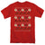 Flash - The Flash Ugly Christmas SweaterAdult Regular Fit Short Sleeve