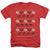 Flash - The Flash Ugly Christmas SweaterAdult Regular Fit Heather Short Sleeve