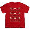 Flash - The Flash Ugly Christmas SweaterYouth Short Sleeve