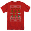 JLA - Justice Shields Christmas Sweater Adult Regular Fit Short Sleeve