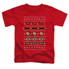 JLA - Justice Shields Christmas Sweater Toddler Short Sleeve