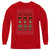JLA - Justice Shields Christmas Sweater L - S Youth