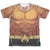 JLA - Aquaman Rebirth Uniform Adult Regular Fit Short Sleeve 65 - 35 Poly - Cotton