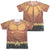 JLA - Aquaman Rebirth Uniform (Front - Back Print) Adult Regular Fit Short Sleeve 65 - 35 Poly - Cotton