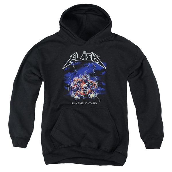 Flash - Run The Lightning Youth Hooded Sweatshirt