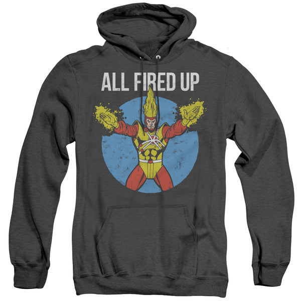 JLA - Firestorms Party Adult Heather Hoodie