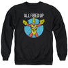 JLA - Firestorms Party Adult Crewneck Sweatshirt