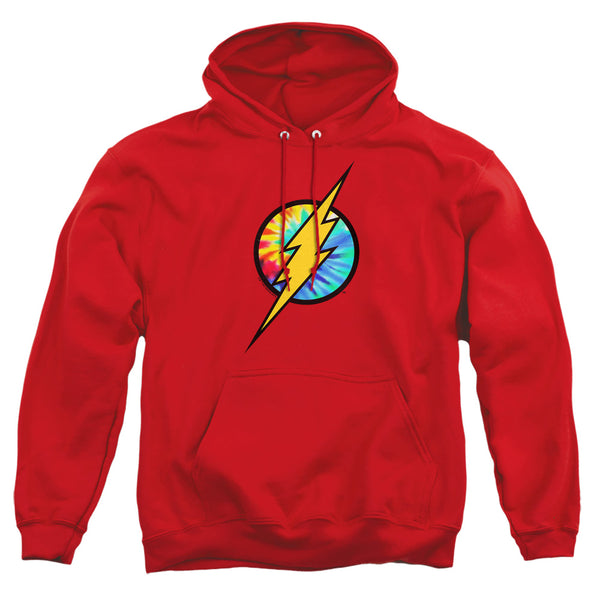 Flash - Tie Dye Flash Logo Adult Pullover Hoodie