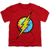 Flash - Tie Dye Flash Logo Youth Short Sleeve