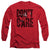 JLA - Don’T Care Adult Long Sleeve