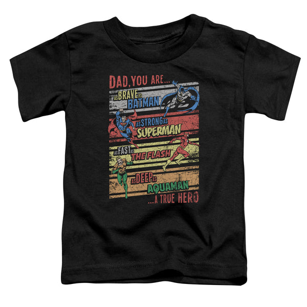 JLA - A True Hero Toddler Short Sleeve