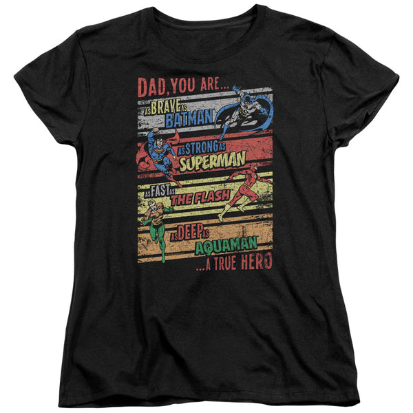 JLA - A True Hero Women's Short Sleeve