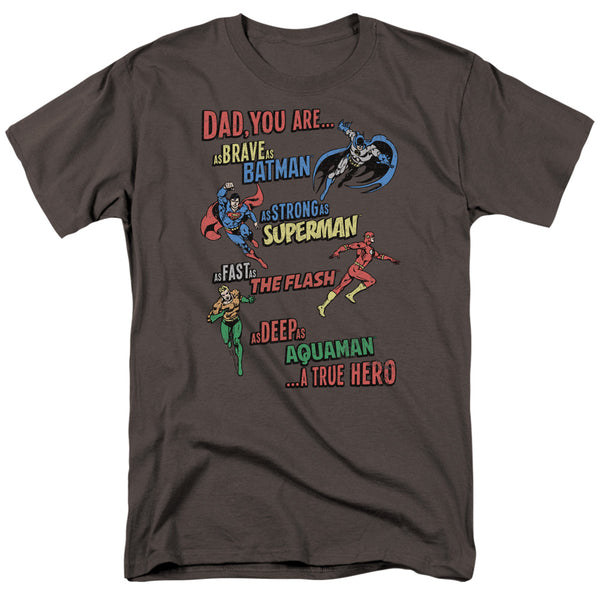 JLA - Dad Hero Adult Regular Fit Short Sleeve