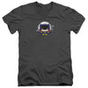 JLA - Batgirl Chibi Adult Slim Fit V Neck Cotton