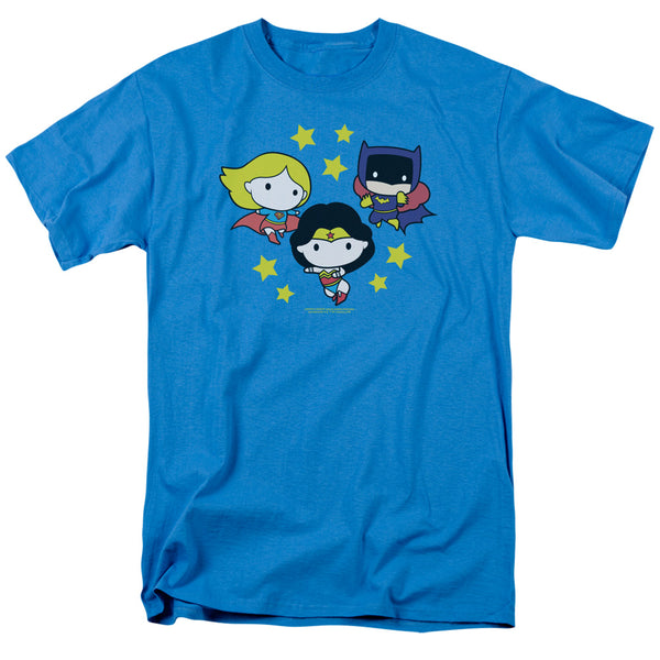 Justice League - Girl Power Chibi Adult Regular Fit Short Sleeve