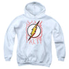Flash - Airbrush Bolt Youth Hooded Sweatshirt