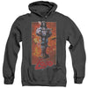 JLA - Lobo Pose Adult Heather Hoodie