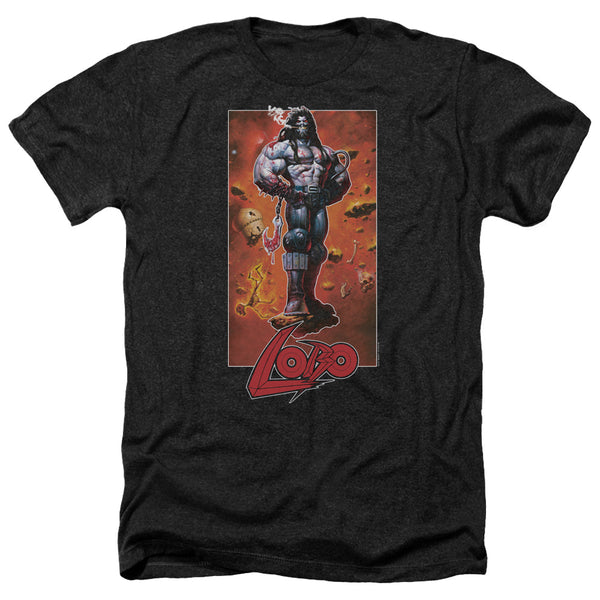 JLA - Lobo Pose Adult Regular Fit Heather Short Sleeve