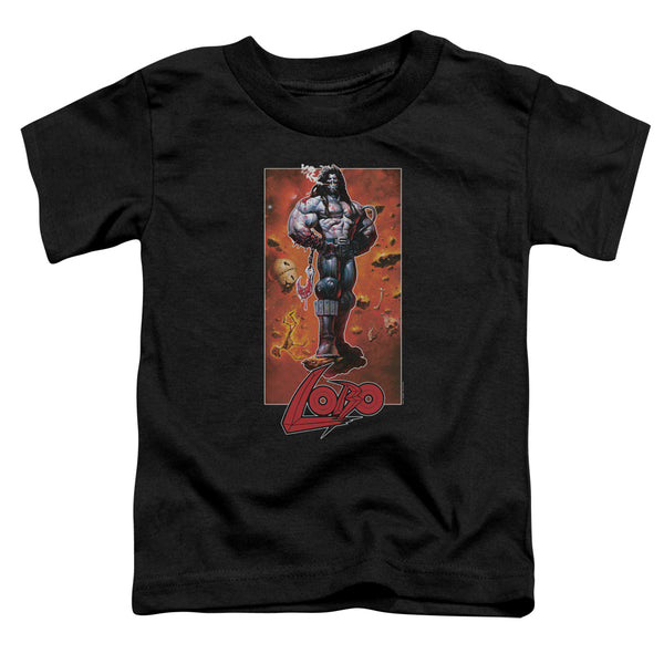 JLA - Lobo Pose Toddler Short Sleeve