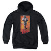 JLA - Lobo Pose Youth Hooded Sweatshirt