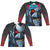 JLA - Bit Lip (Front - Back Print) L - S Adult Poly Crew