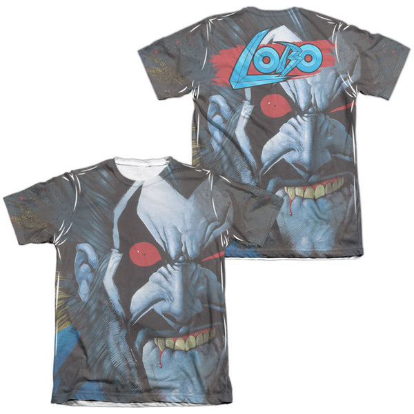 JLA - Bit Lip (Front - Back Print) Adult Regular Fit Short Sleeve 65 - 35 Poly - Cotton