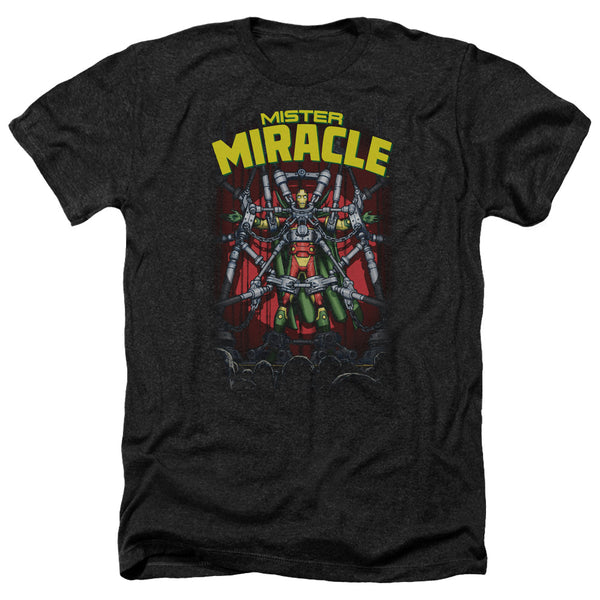 JLA - Mister Miracle Adult Regular Fit Heather Short Sleeve