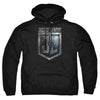Justice League Movie - Shield Logo Adult Pullover Hoodie