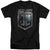 Justice League Movie - Shield Logo Adult Tall Fit Short Sleeve