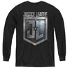 Justice League Movie - Shield Logo L - S Youth