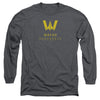 Justice League - Wayne Aerospace Adult Long Sleeve