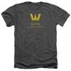 Justice League - Wayne Aerospace Adult Regular Fit Heather Short Sleeve