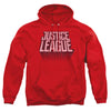 Justice League Movie - League Distressed Adult Pullover Hoodie