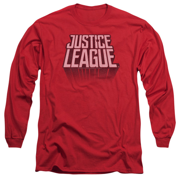 Justice League Movie - League Distressed Adult Long Sleeve